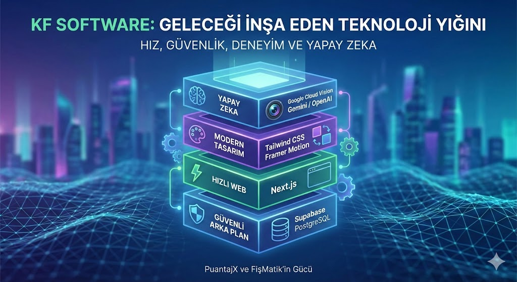  KF Software: Modern Teknoloji Yığınımız ve Gelecek Vizyonumuz