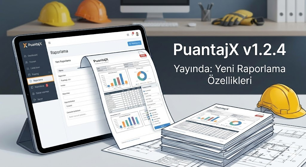 PuantajX v1.2.4 Yayında: Yeni Raporlama Özellikleri
